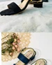 Midnight Suede Memory Slingbacks