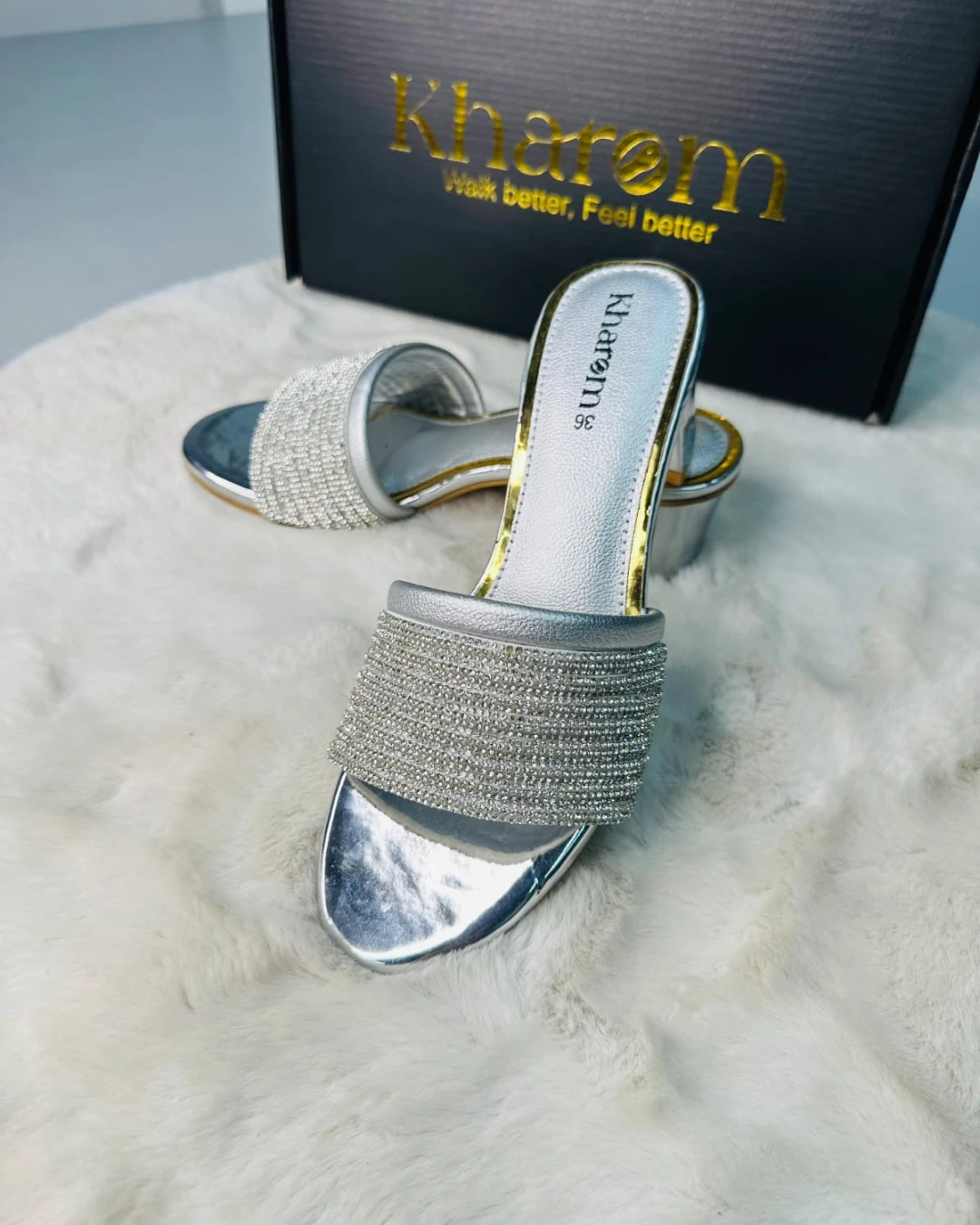 Starry Shimmer Mules