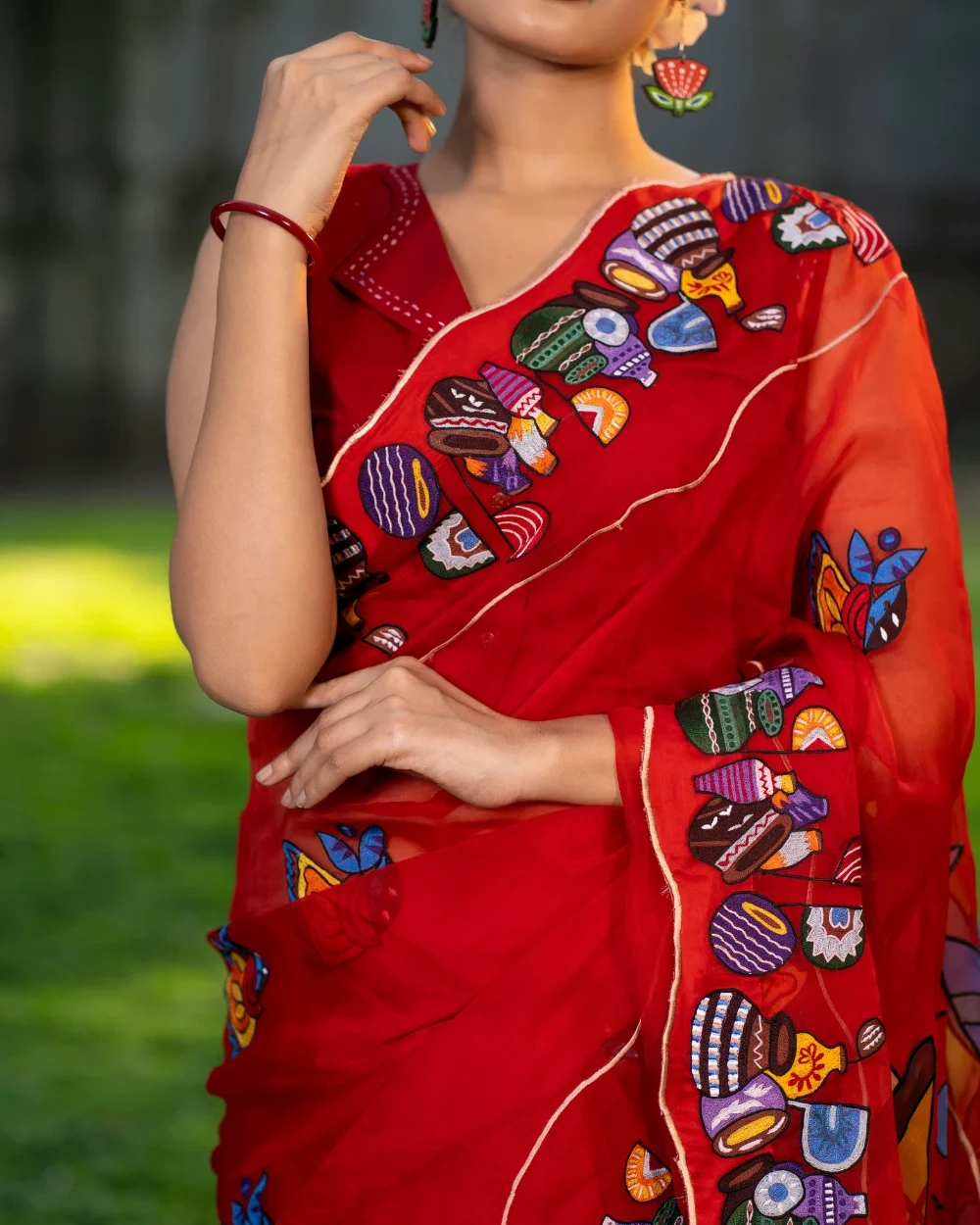 Utshob Muslin Saree