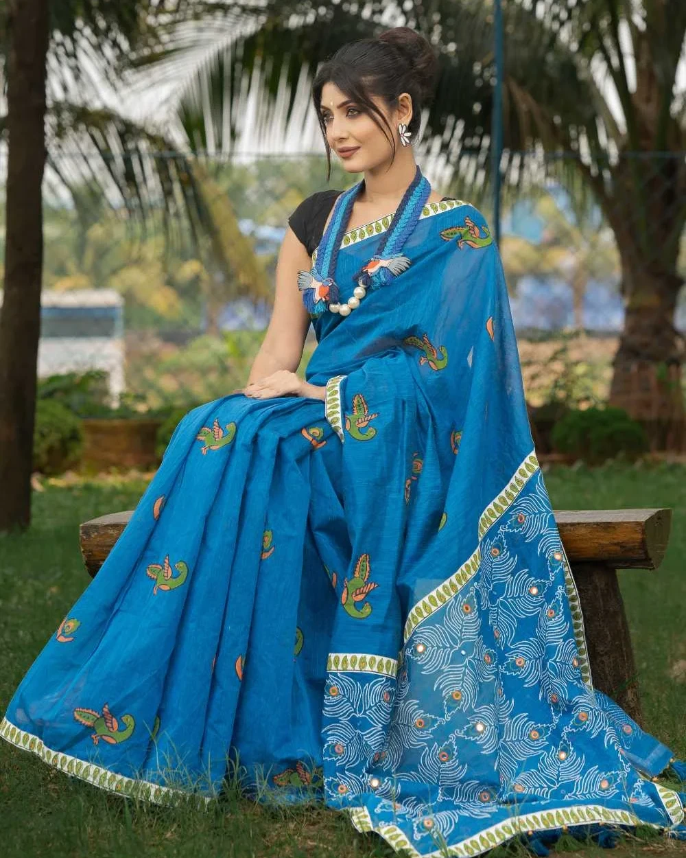 Peacock Saree