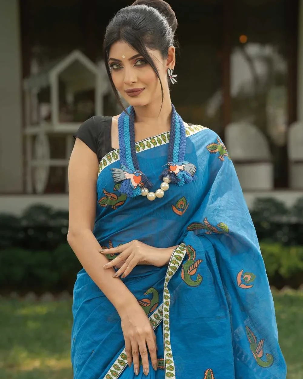 Peacock Saree