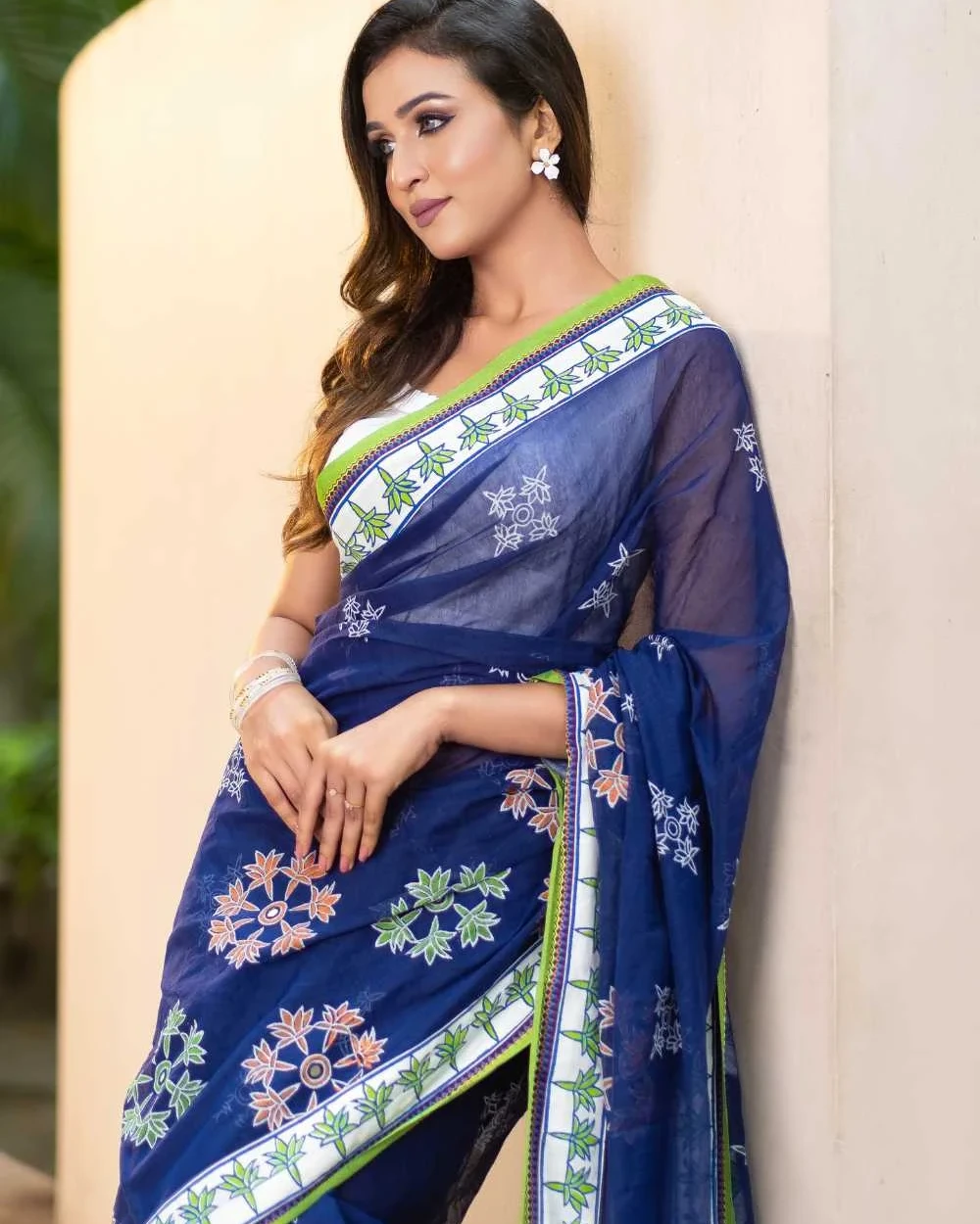 Tube Rose- White Green