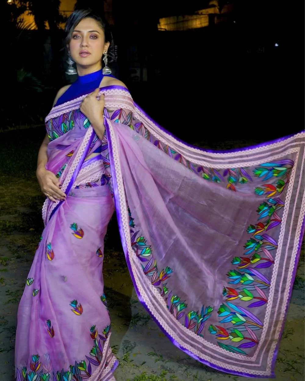 Shapla Muslin Saree
