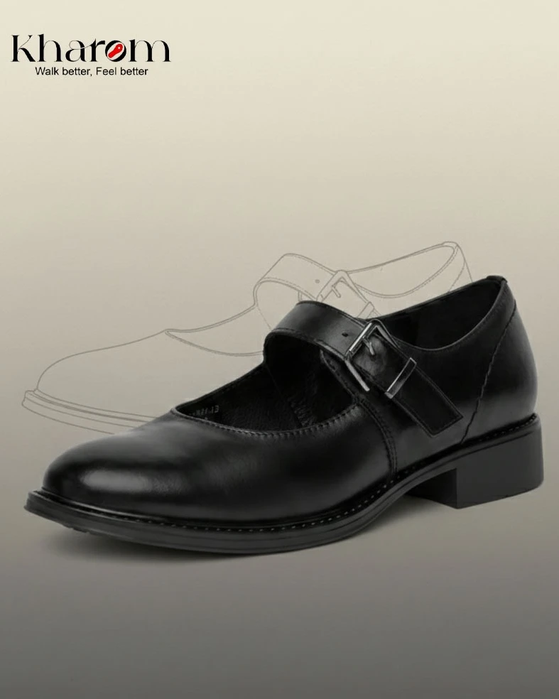 Heritage Buckle Mary Jane Derbies